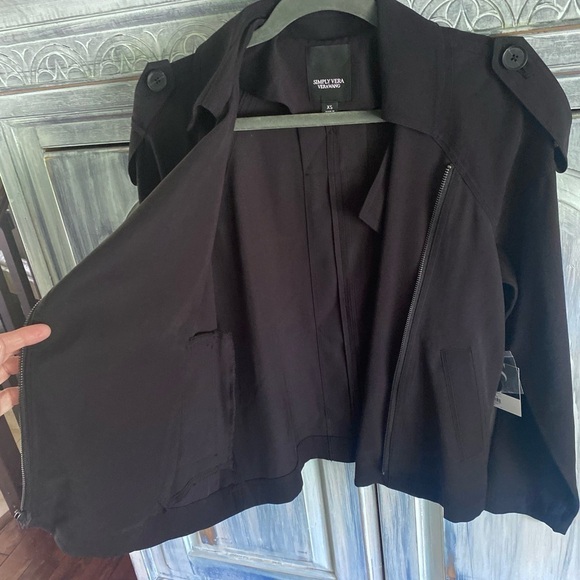 Simply Vera Vera Wang Soft Moto Jacket - Picture 14 of 14